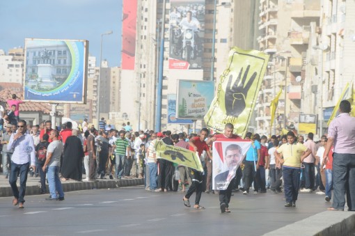 the Muslim Brotherhood riot in Alexandria