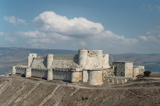 Krak dei cavalieri, Syria, Fortress of Knights. (Qala'at A…