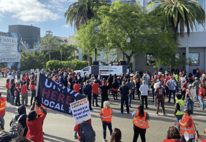 Image of street protest.