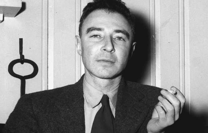 Image of J. Robert Oppenheimer.