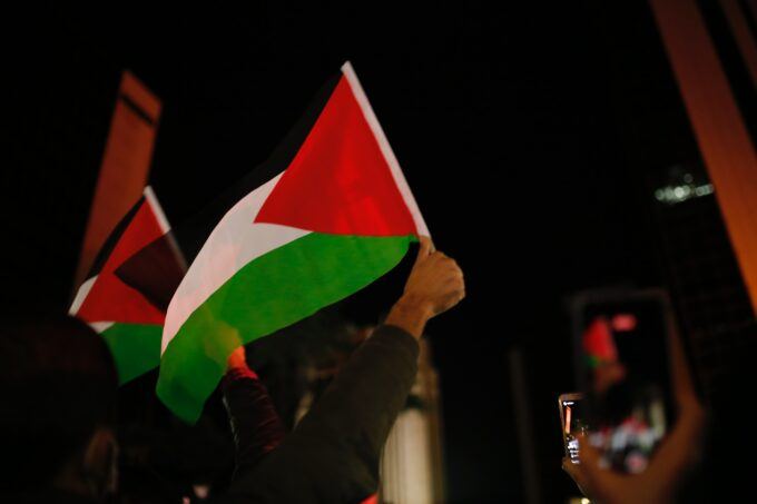Image of Palestine flag.