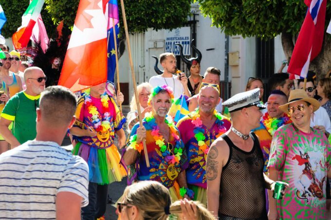 Image of Pride parade.