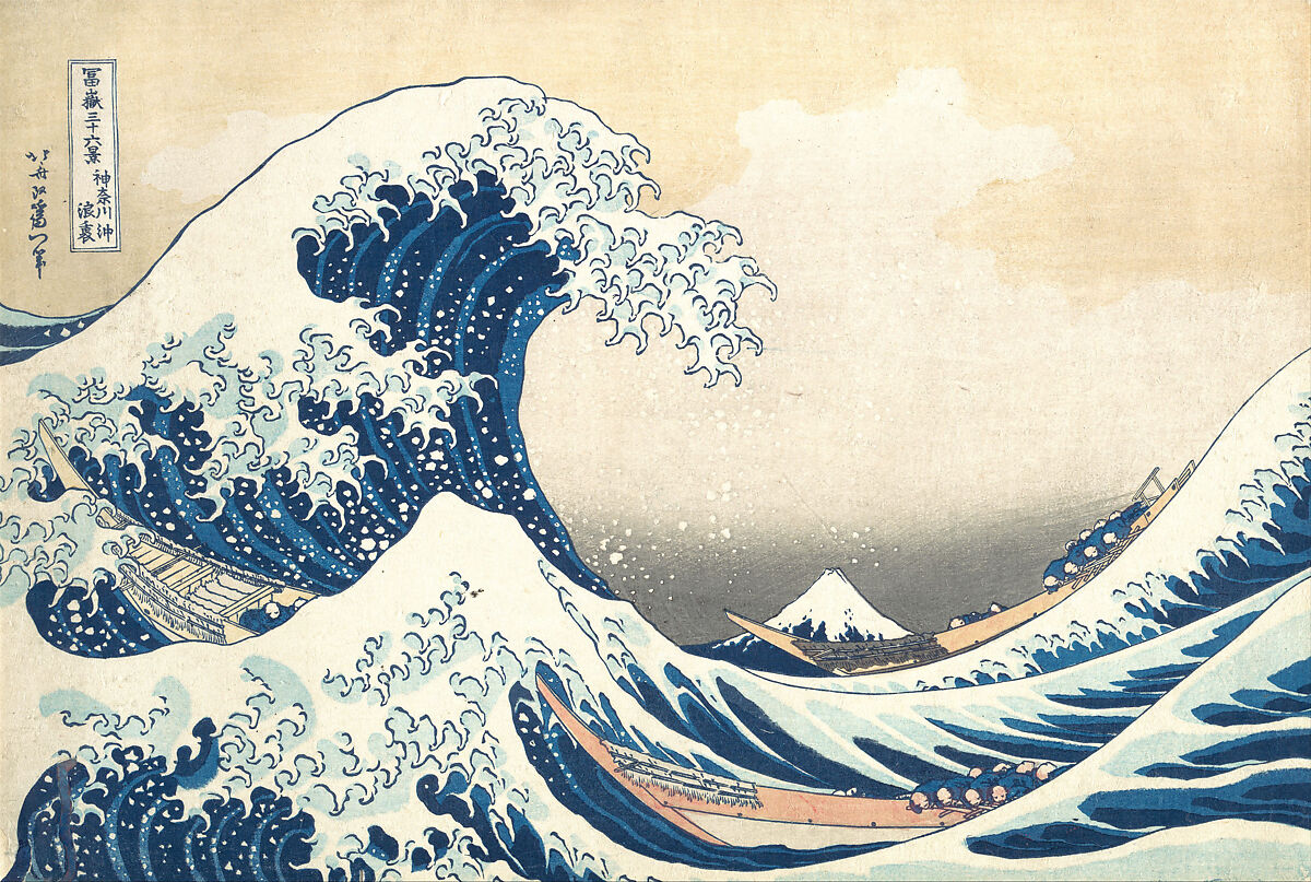 A large wave of waterDescription automatically generated