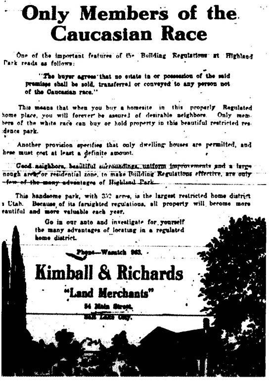 Exclusionary Covenants | Exclusionary covenants In the 1920s… | Flickr