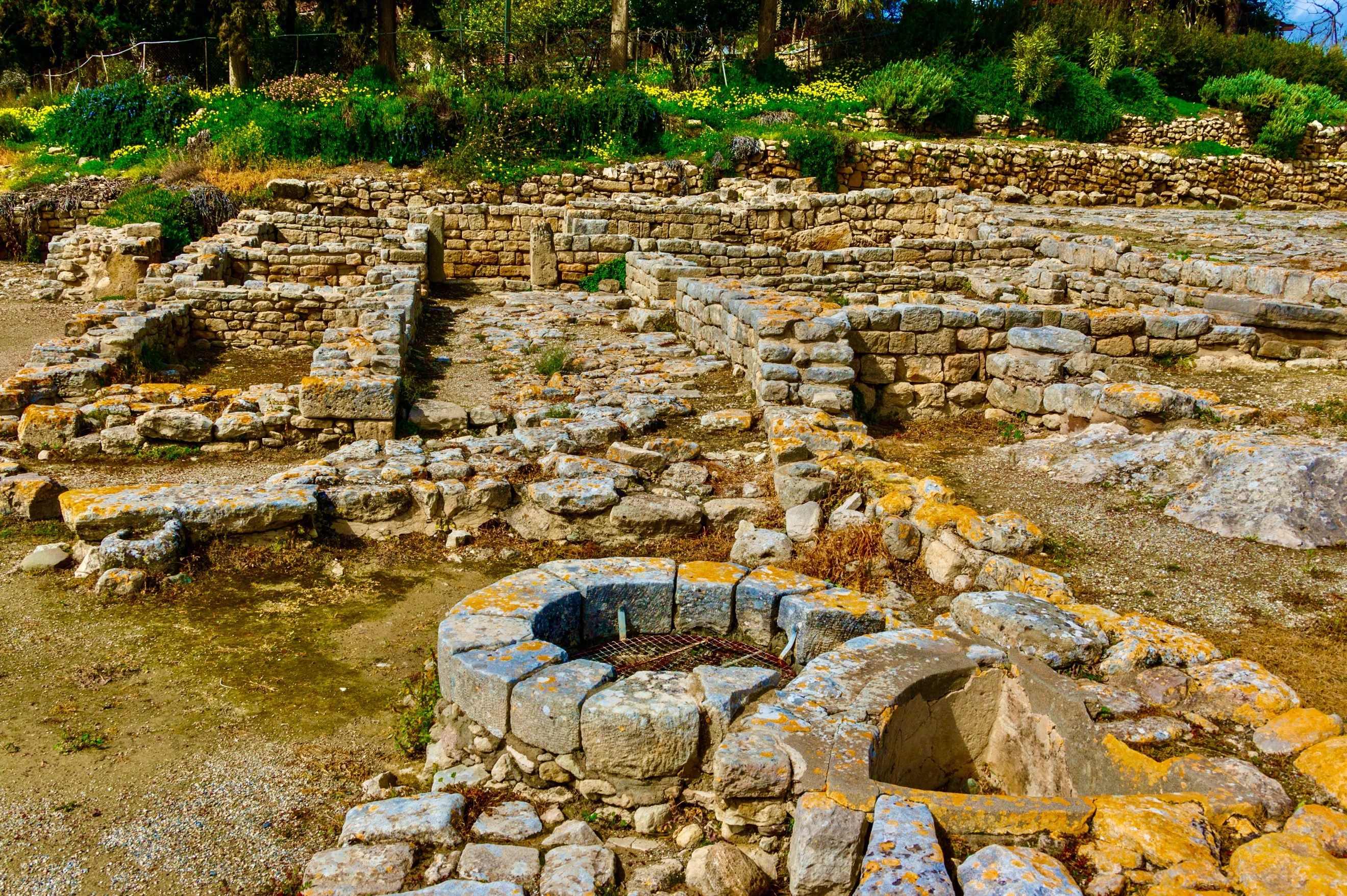A stone ruins of a building AI-generated content may be incorrect.