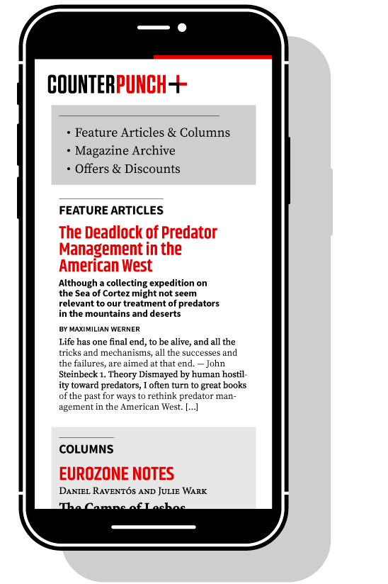 Yearly CounterPunch+ Subscription