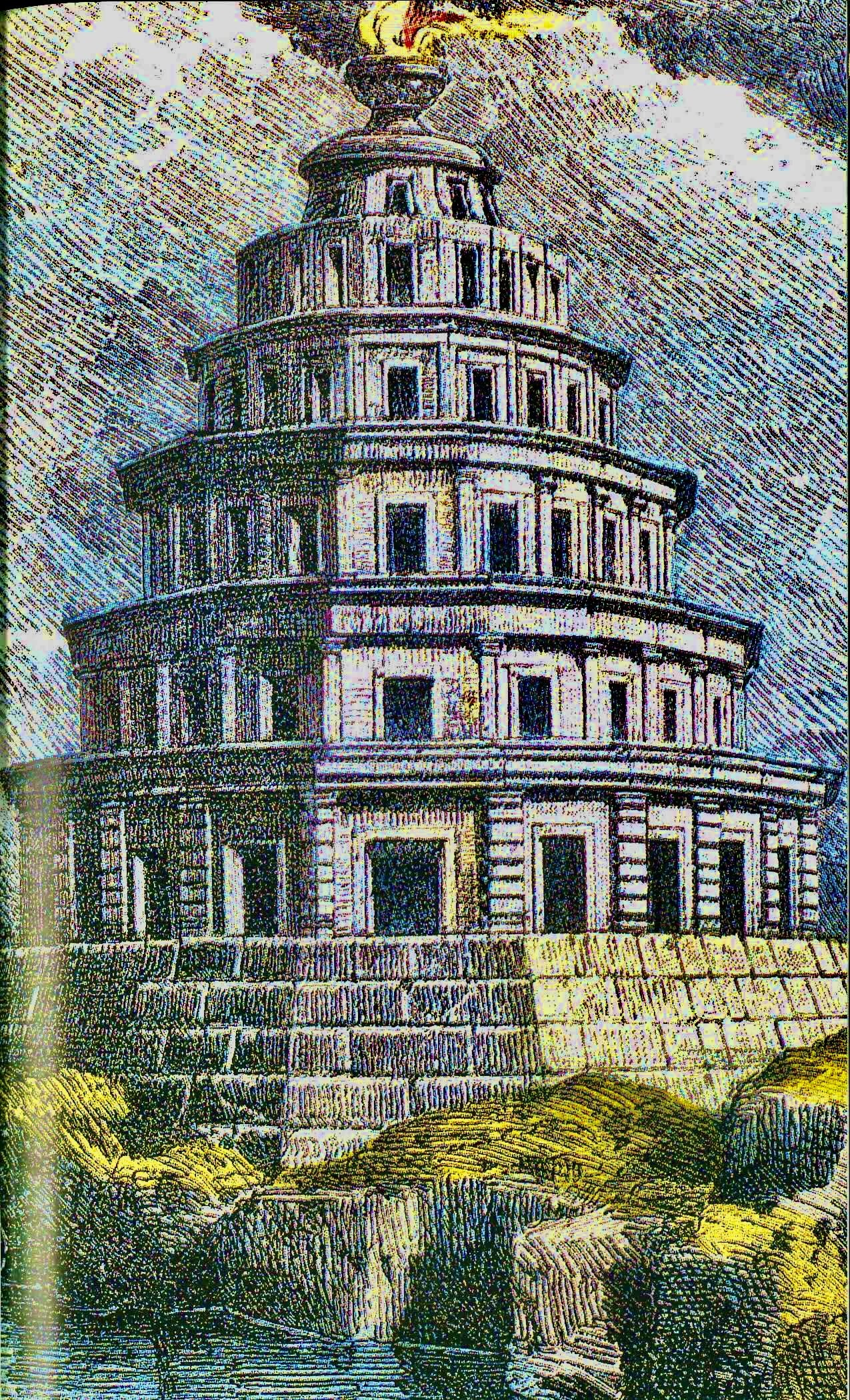 A large building with a tower AI-generated content may be incorrect.