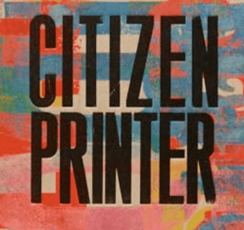 Citizen Printer, Bill Ayers w/ Amos Paul Kennedy, Jr., Monica Trinidad, and Chi Nwosu