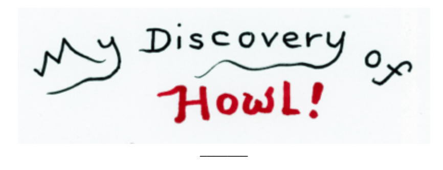 My Discovery of Howl!