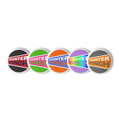 CounterPunch Pin-back Buttons