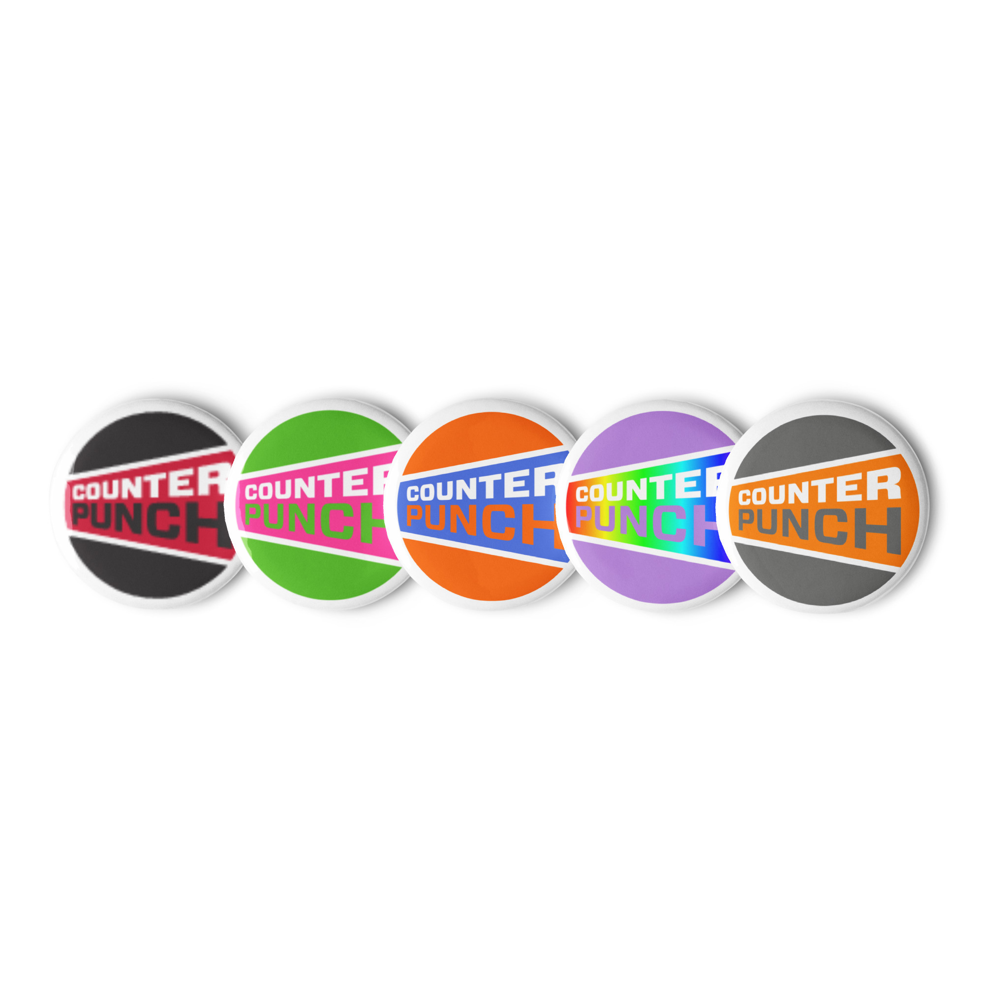 CounterPunch Pin-back Buttons